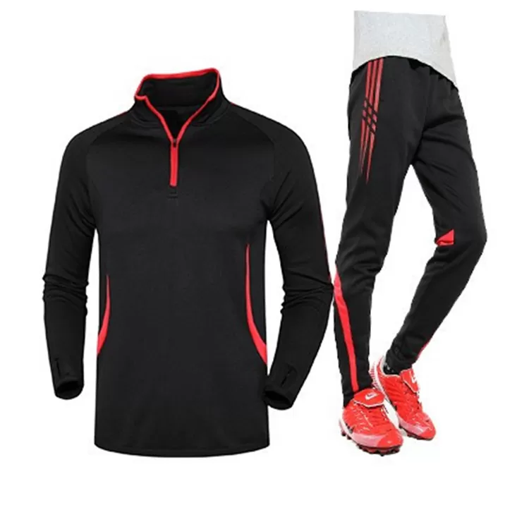 Cricket Uniform Black And Red Strips