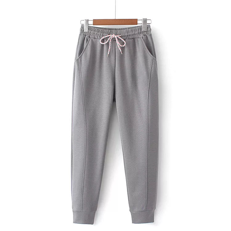 Women's High Elastic Waist Casual Trouser
