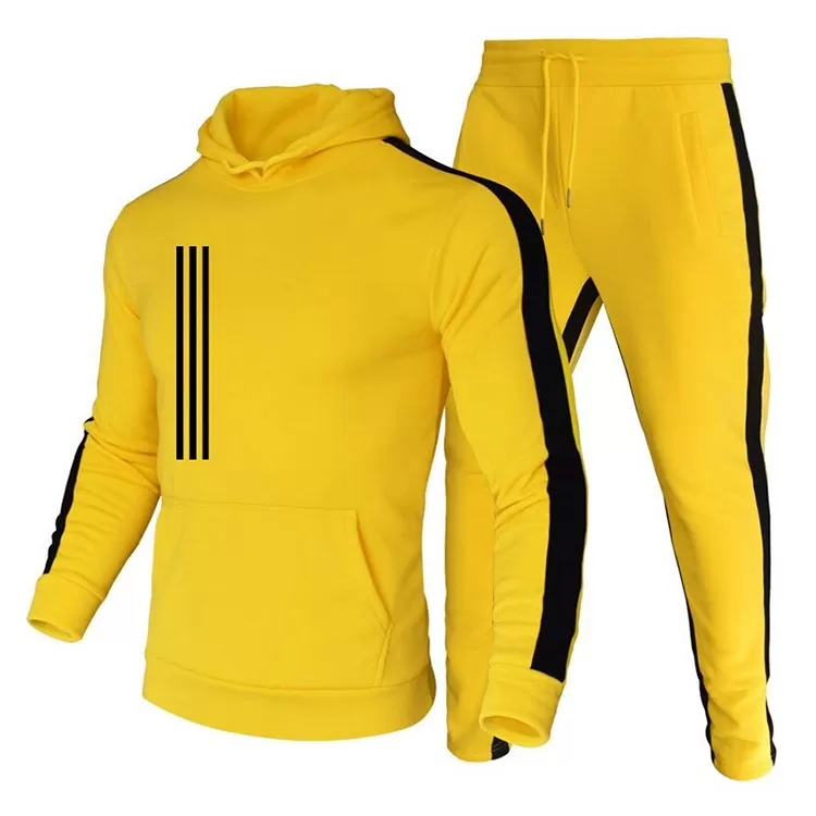 Essential Cotton Fleece Tracksuit for Men