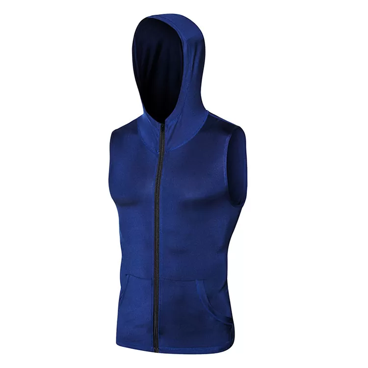 Men's Hoodie Sleeveless Tank Top