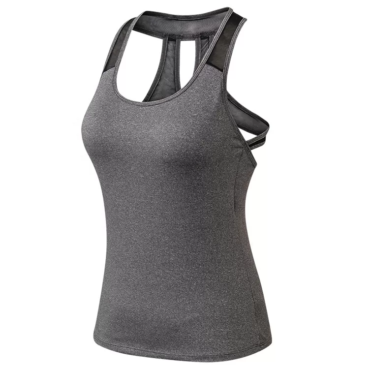 Gym Yoga Vest Women Running Fitness Clothes Sports Top
