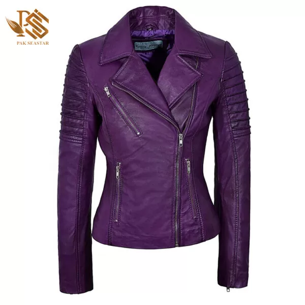 Women's Genuine Sheep Leather Jacket