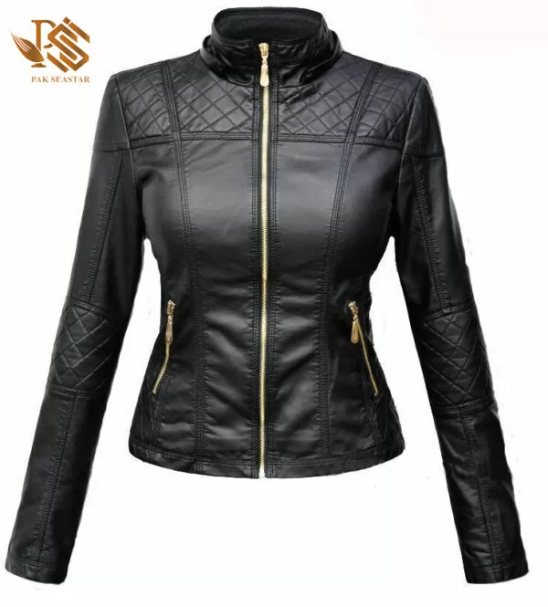 Sheep Leather Jacket For Women's