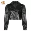 Genuine Sheep Stylish Leather Jacket