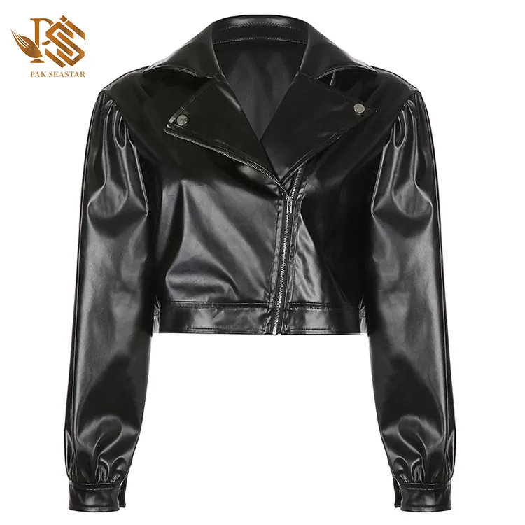 Genuine Sheep Stylish Leather Jacket