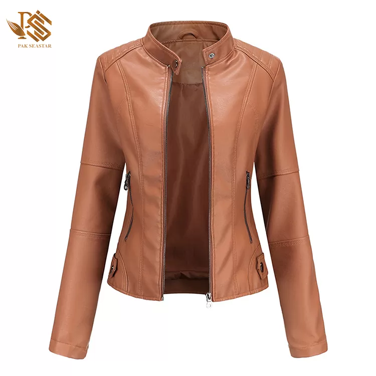 Genuine Sheep Slim Fit Leather Jacket