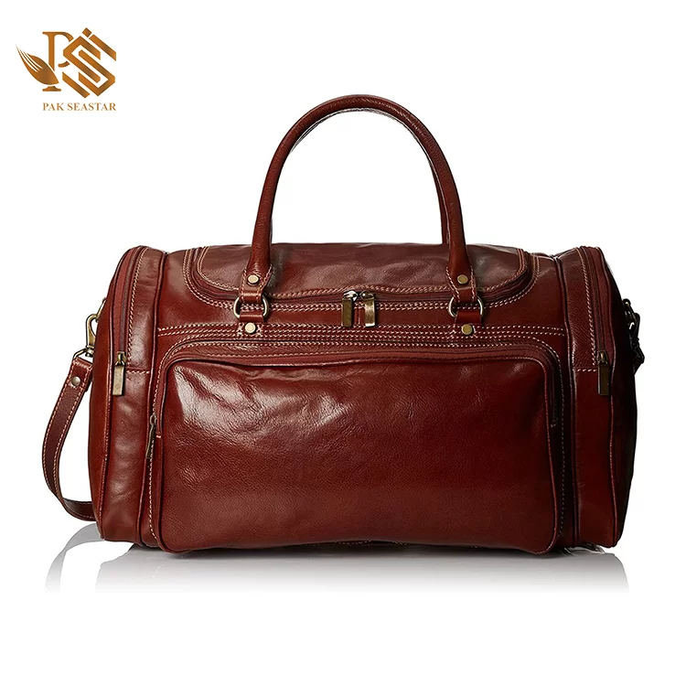 Genuine Leather Duffle Bag